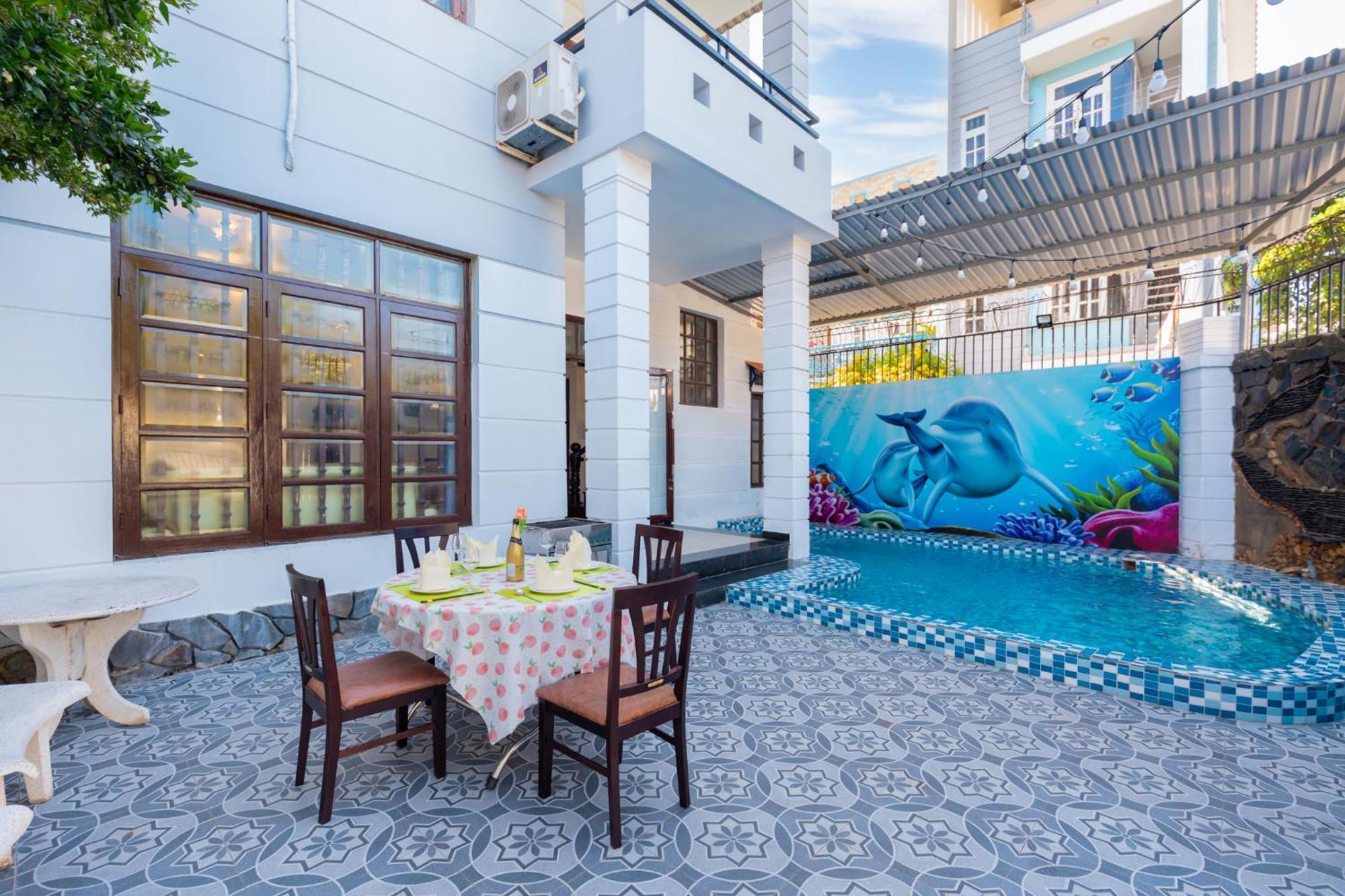 Villa Ho Boi 47 - Gan Bien Bai Sau - Phong Khach Co May Lanh Vung Tau Eksteriør bilde